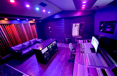 The Crimson Room featuring Genelec 8331As as close-fields and 1234A monitors as mains