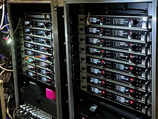 The Alliance’s D6000 racks (Pic: Clay Benning)