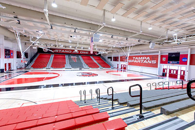University of Tampa’s Bob Martinez Athletics Center