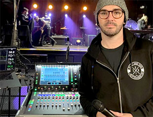 Slipper Brown, Tour Manager and FOH engineer for Mother Mother