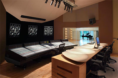 in:ciite studios Studio A has hosted recording sessions ranging from well-known music artists to film and game orchestral scoring, including surround sound production in the spacious 7.1 equipped Control Room A