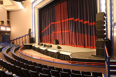 Rhyl's Pavilion Theatre with new Nexo PA