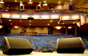 Rhyl's Pavilion Theatre with new Nexo PA