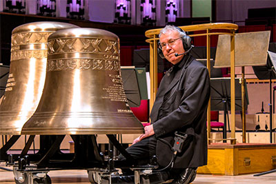 Graham Johns readies for Berlioz's Symphonie Fantastique with Riedel Max high-performance headset