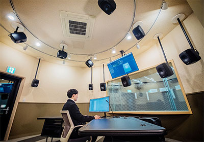 Sound360 control room