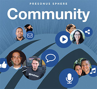 PreSonus adds Community to Sphere membership