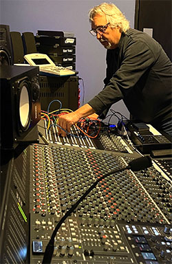 Chris Lord-Alge at Studio D's SSL Origin