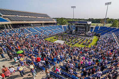 Vox Church 10th anniversary event at the Westville Music Bowl 