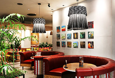 Nando’s new restaurant in Johannesburg's Mall of Africa,