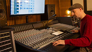 32-channel Solid State Logic Origin analogue mixing console