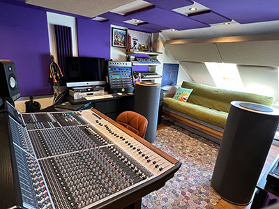 The ASP8024-HE in Offbeat Records' Mix Room