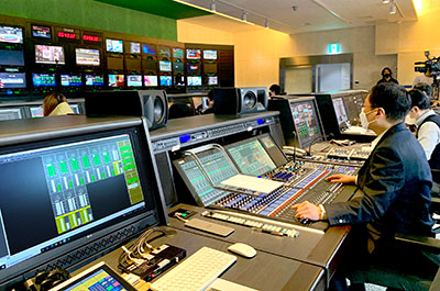 Lawo mc2_56 consoles in the WOW TV Control Room_