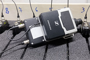 The special P48 phantom power adapter for the SK 6000 or SK 9000 with XLR connector and lock ring provides 48 V phantom power to enable conventionalmicrophones to be operated wirelessly in a similar way to using an SKP plug-on transmitter