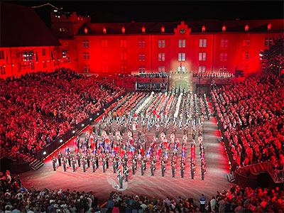 TiMax gives Basel Military Tattoo spatial treatment