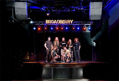 Broadberry crew (Pic: Ashley Travis)