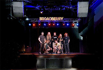 Broadberry crew (Pic: Ashley Travis)
