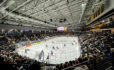 The 3,400-seat Ed Robson Arena at Colorado College