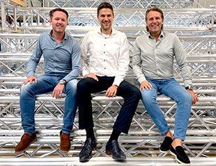 CCO Frank Schrage, COO Gerko Arends, CEO Martin Kuyper