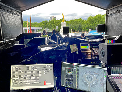 TiMax SoundHub at work for the Queen’s Platinum Jubilee