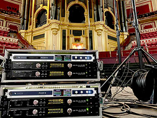 Ferrofish Pulse 16 and Grace Design m108 deployment at the Royal Albert Hall