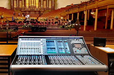 SSL L500 Plus at FOH