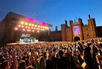 McFly at Hampton Court Palace Festival