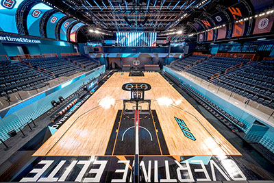 The new Overtime Elite Arena in Atlanta, Georgia