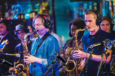 Lauten Audio mics at work on Snarky Puppy's Empire Central recording