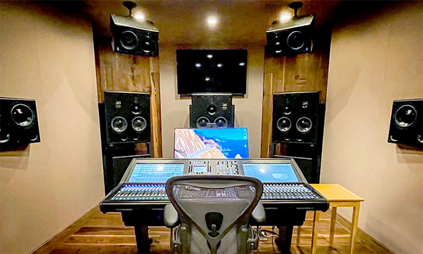 Starstruck's new mix room with Solid State Logic System T S500