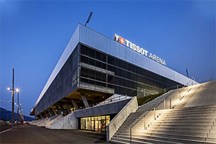 Biel’s Tissot Arena retools for modern Ice hockey