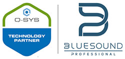 BluOS joins Q-Sys Technology Partner Program