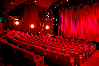 Auditorium from the stage (Pic: Amerlia Bordahl)