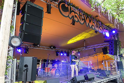 Chai Wallahs stage