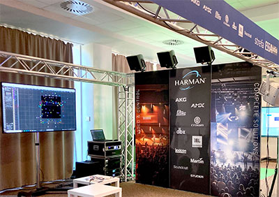ESS Audio demonstrated TiMax at a recent exhibition in Poland