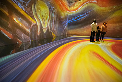 Munch's The Scream in Gallery 1 (Pic: Jordan Curtis Hughes)