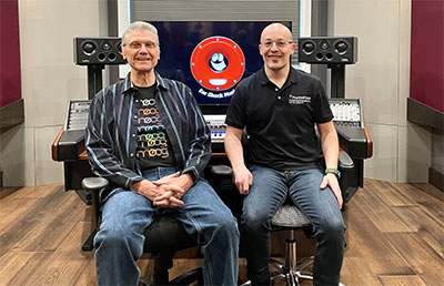 Studio owner Mike Hayes and Lead PhantomFocus Installation Engineer Adam David Smith