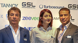 Members of the GSL Professional team: Fouad Fowzi, CEO; Leila Dolatshahi, Procurement Manager; and Faegh Fowzi, MD