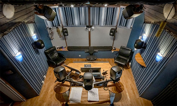 Nilento Studios control room