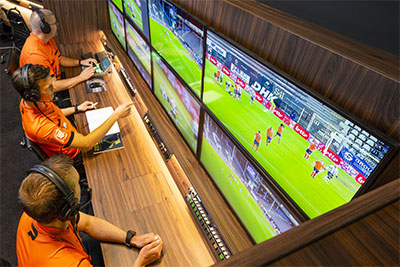 RBFA VAR Replay Centre at Proximus Basecamp