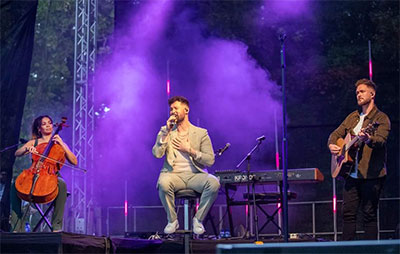 Calum Scott's recent performance in Cape Town