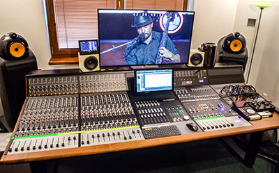 ASP8024HE console installed in Cobra Sound studio, Bratislava, Slovakia