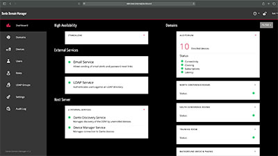 Dante Domain Manager API