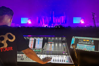 FOH engineer Inbloom 