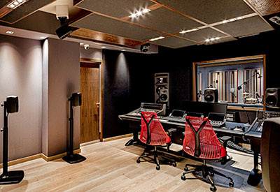 Malvicino Design Group completes Malonic Records studio
