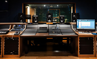 Audient ASP8024-HE mixing console at the heart of upgraded Studio 2 at Buckinghamshire New University