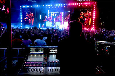 DiGiCo’s Quantum7 at FOH for Blur reunion