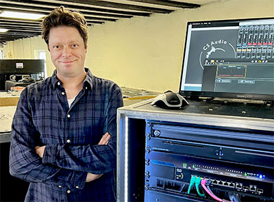 CS Audio owner, Paul Hatt