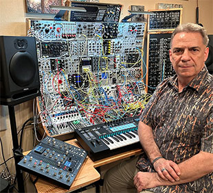 Chris Meyer with Solid State Logic BiG SiX desktop mixer