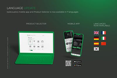 IsoAcoustics mobile app breaks language barrier