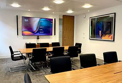 Pinnacle installs Adecia Teams Room for Lubbock Fine